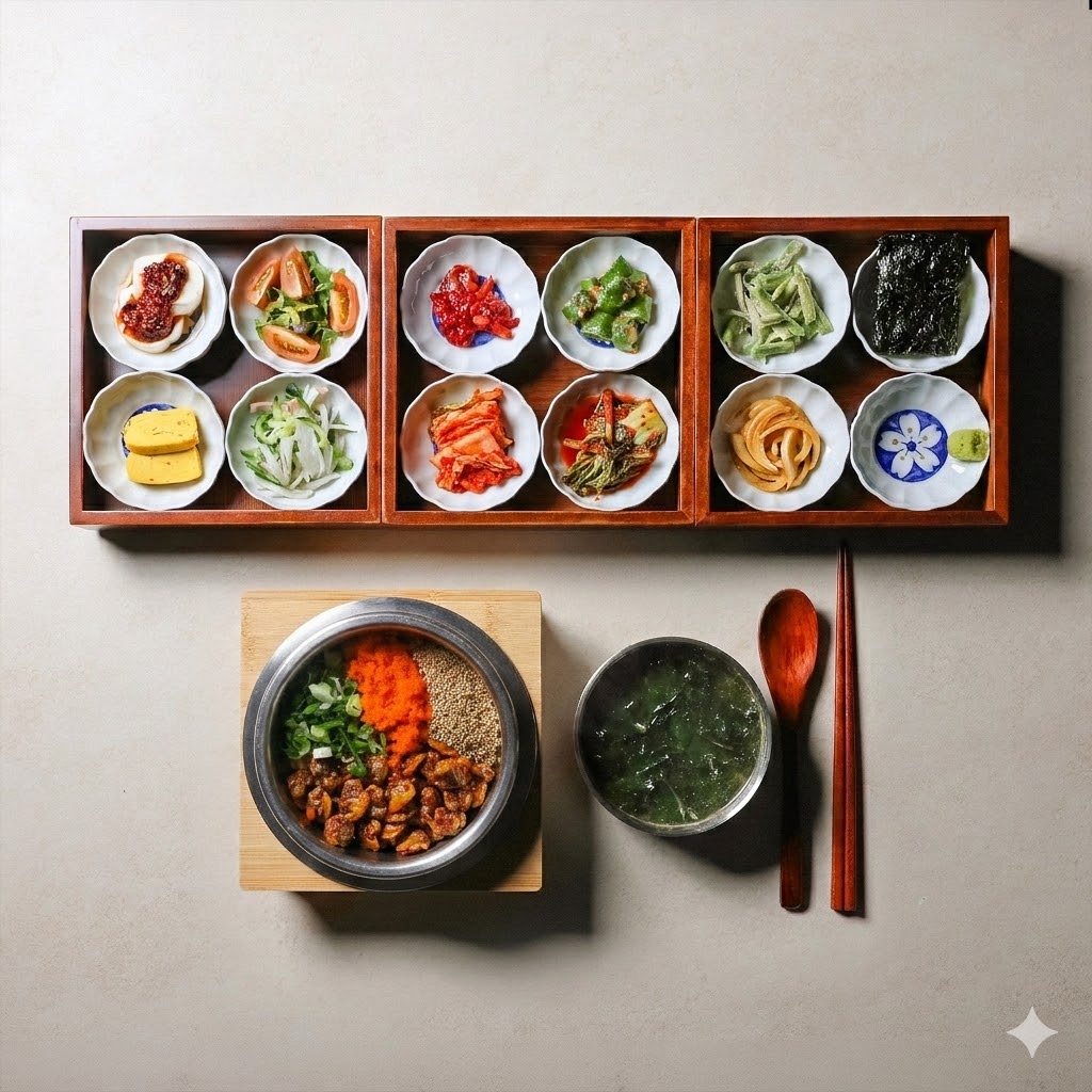 남도 꼬막 솥밥 한상