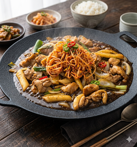 양푼등갈비와닭갈비한판