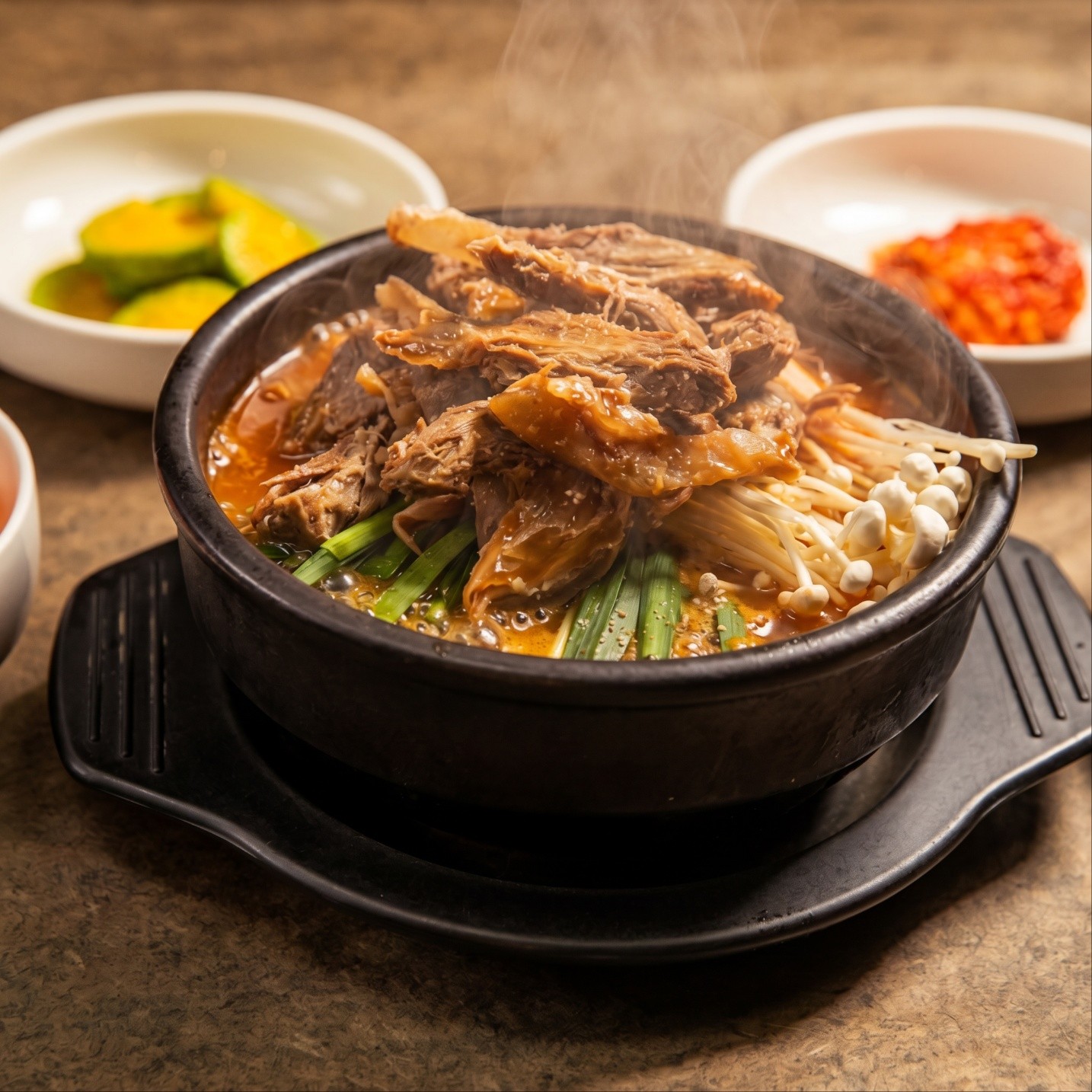 가마솥 흑염소탕 특