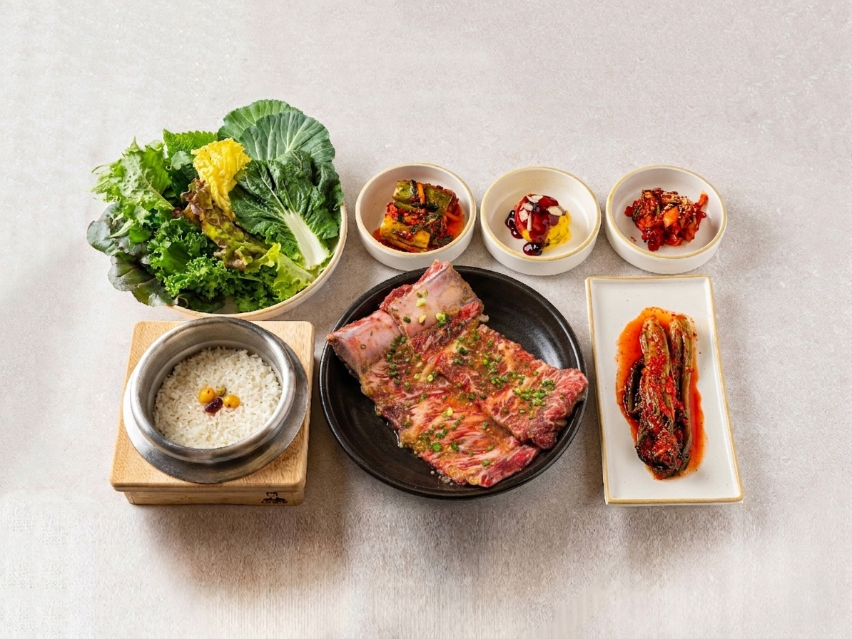 소왕갈비 정식(250g)