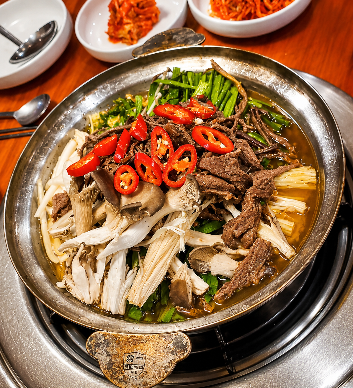 흑염소 전골