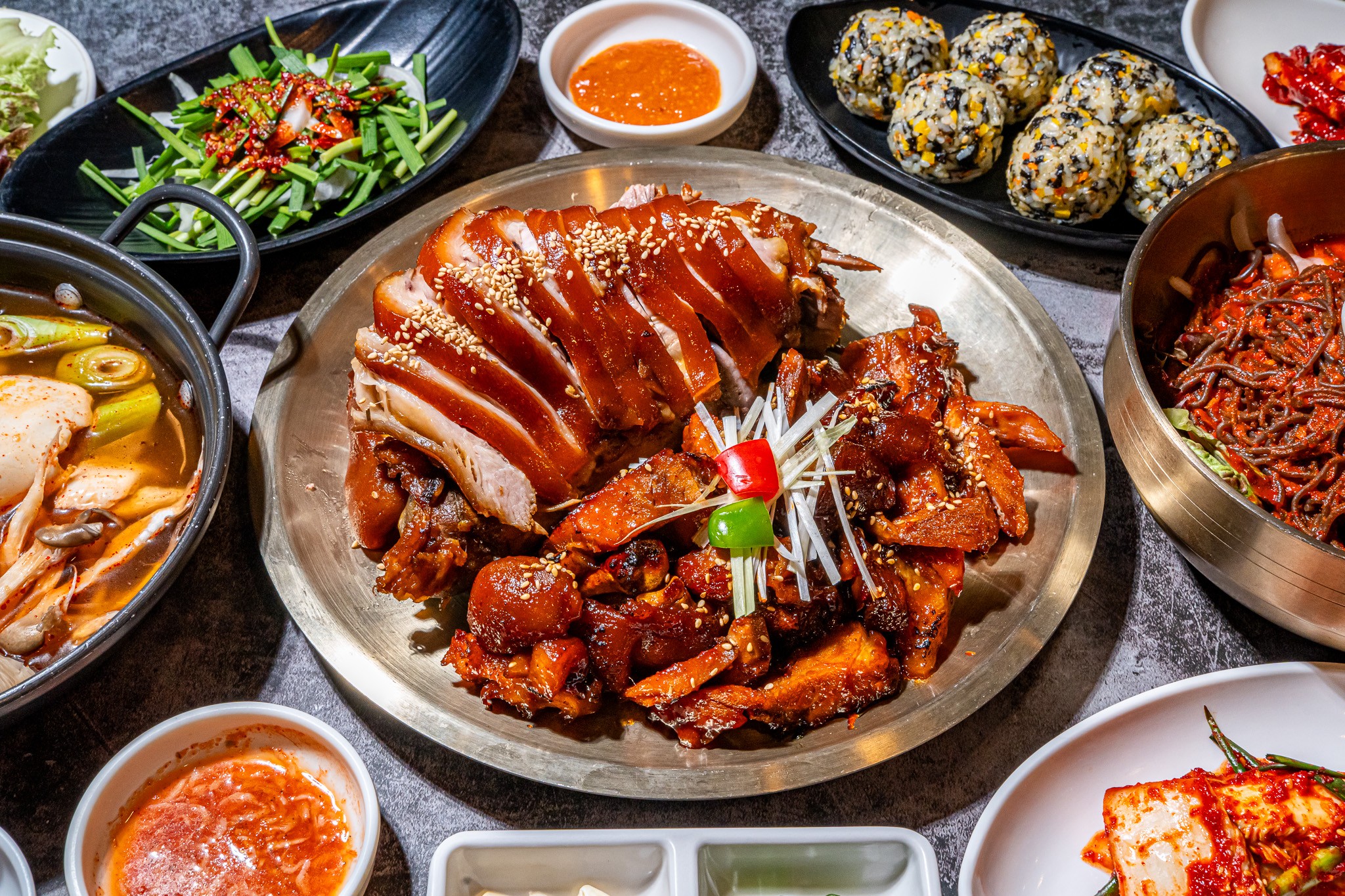 족발과 불족발(반반족발)