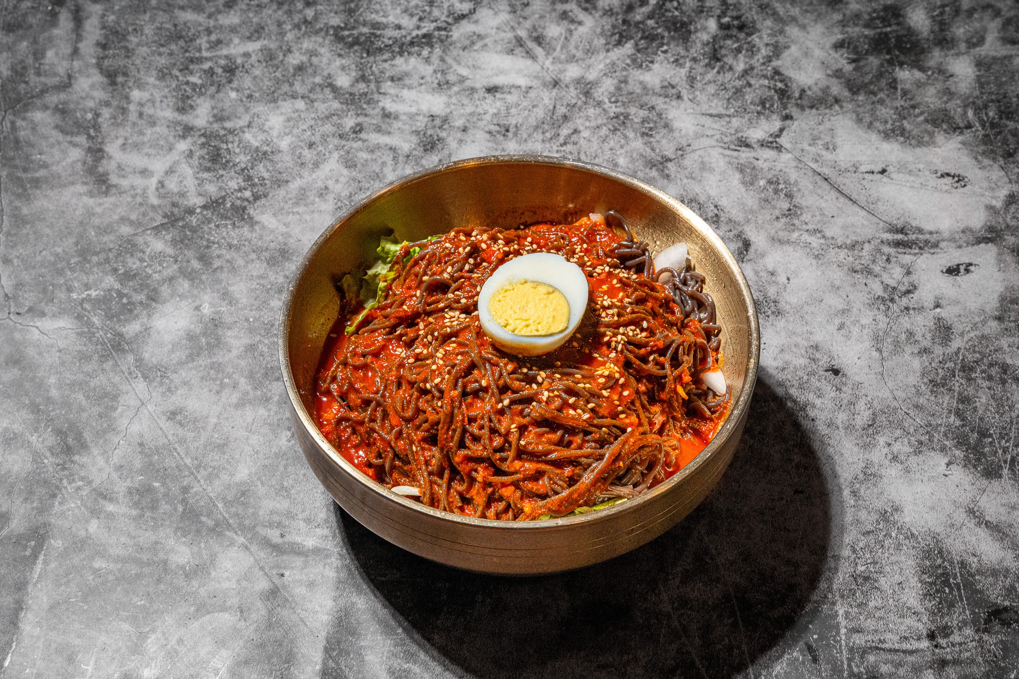 비빔막국수