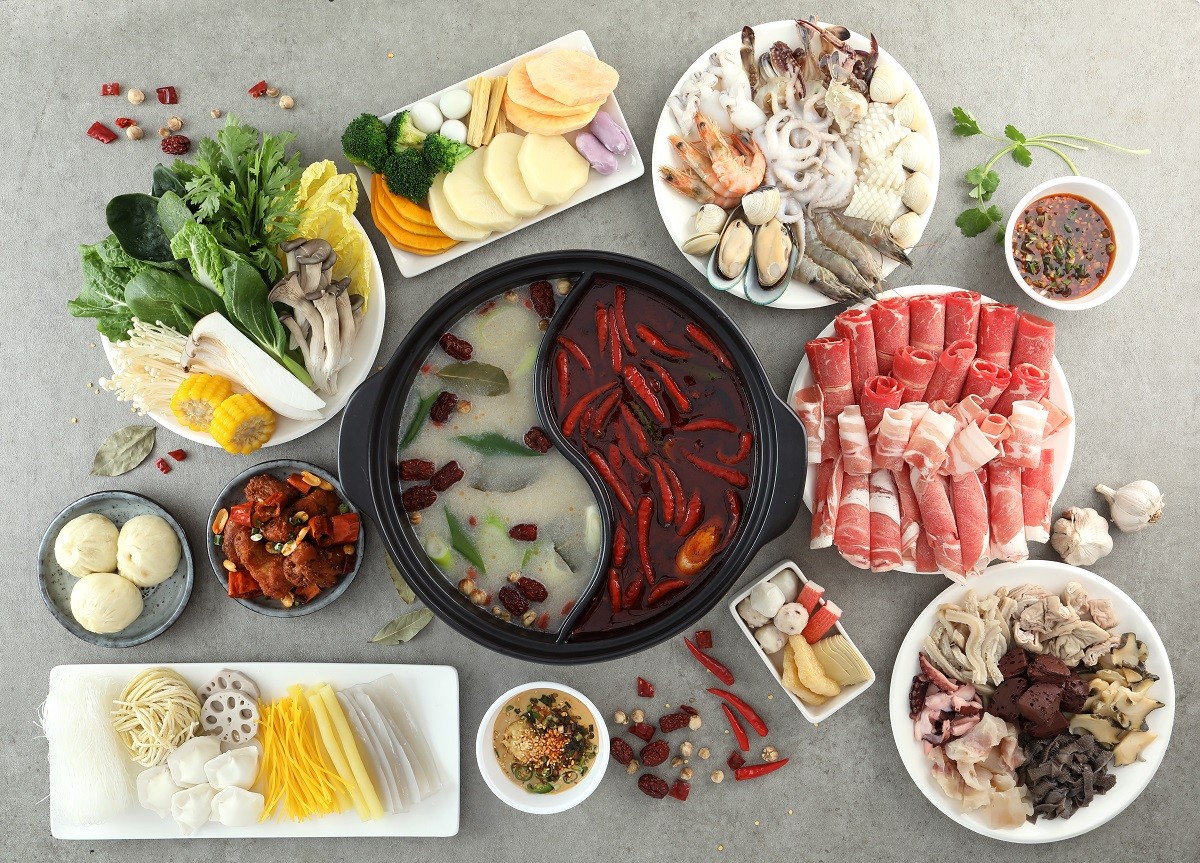 무한리필 훠궈 평일런치(15시까지)
