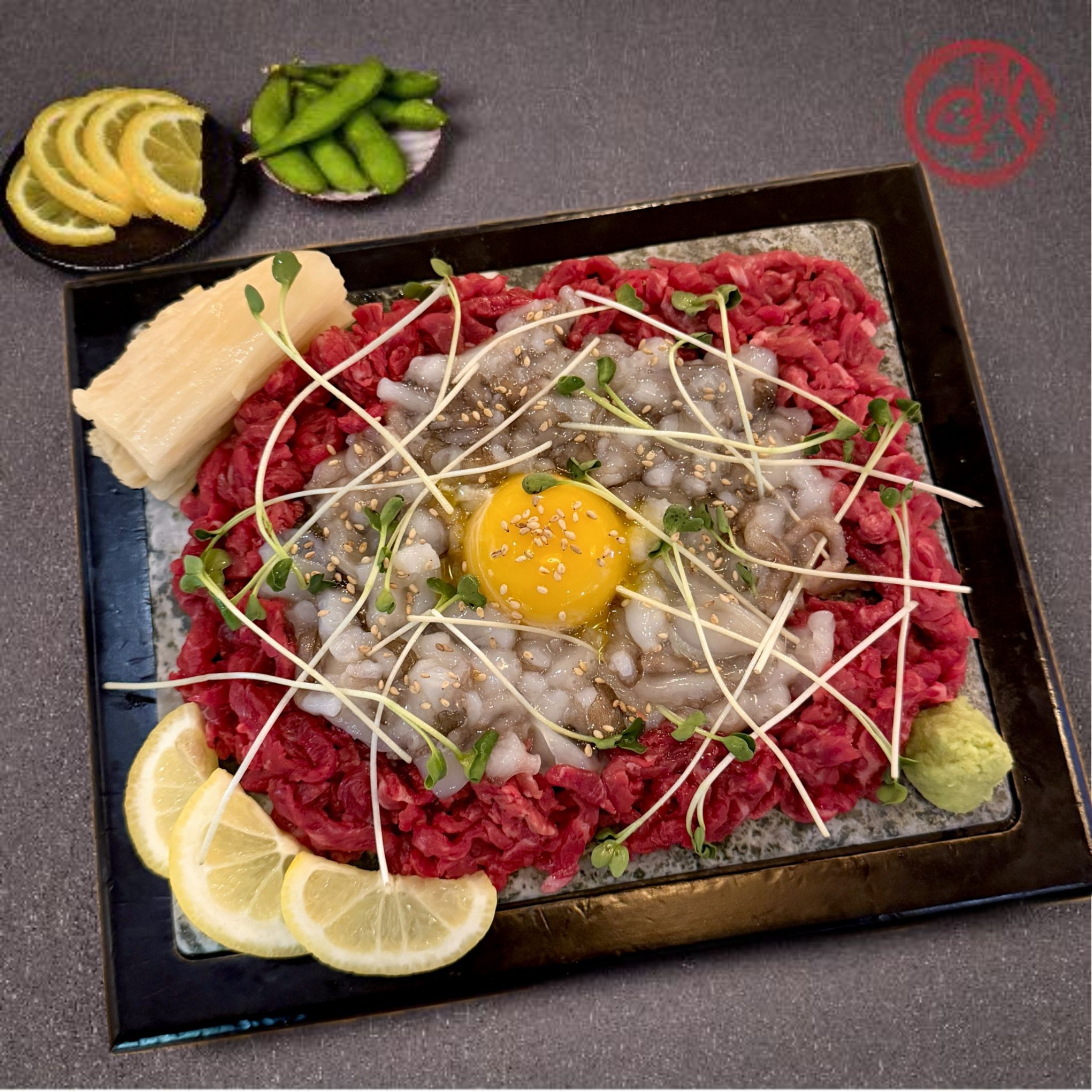 마장동육회+산낙지
