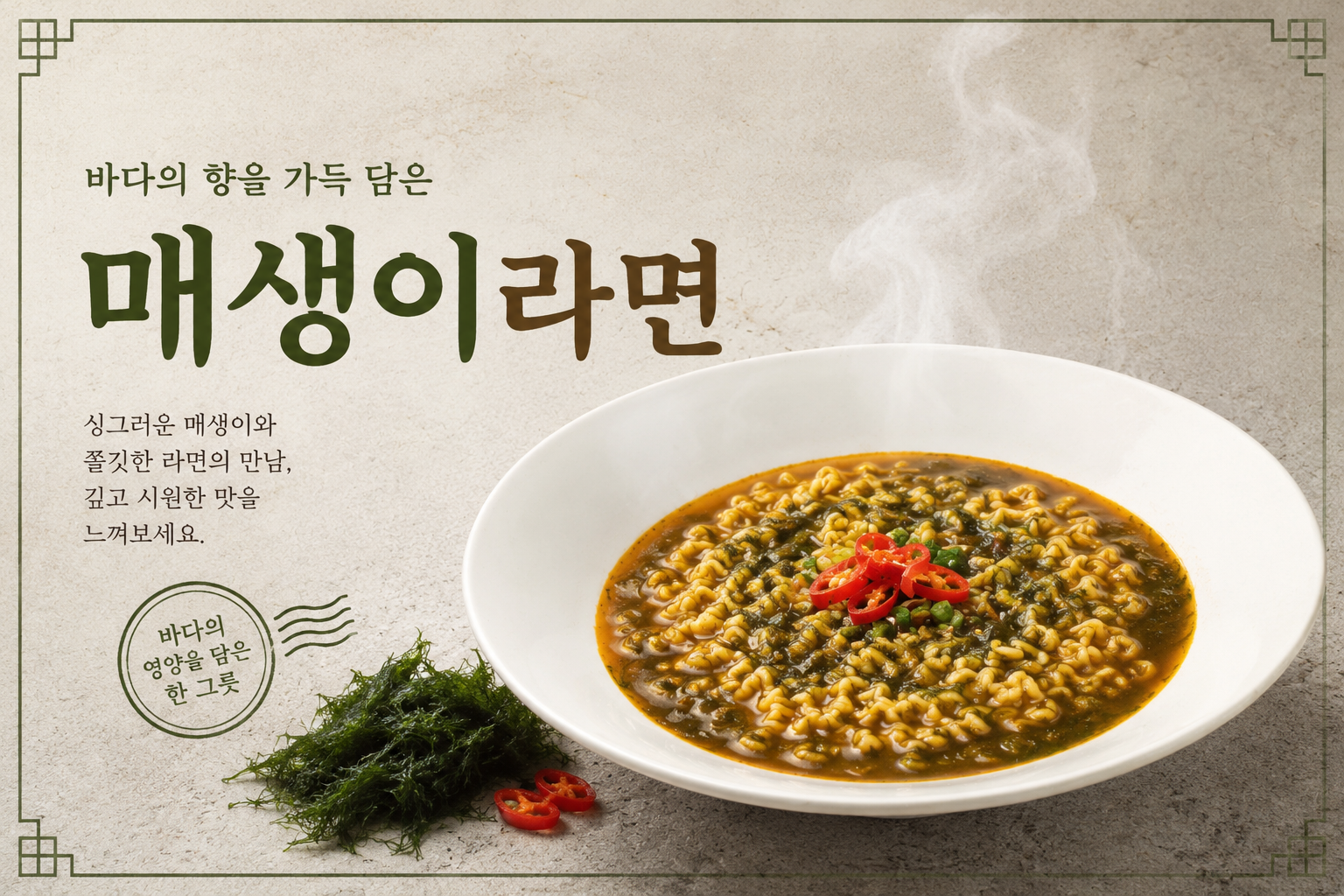 매생이라면