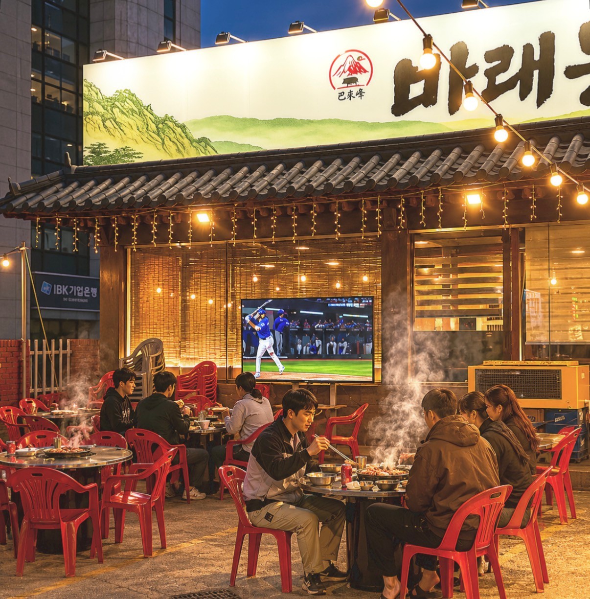 바래봉숯불가든