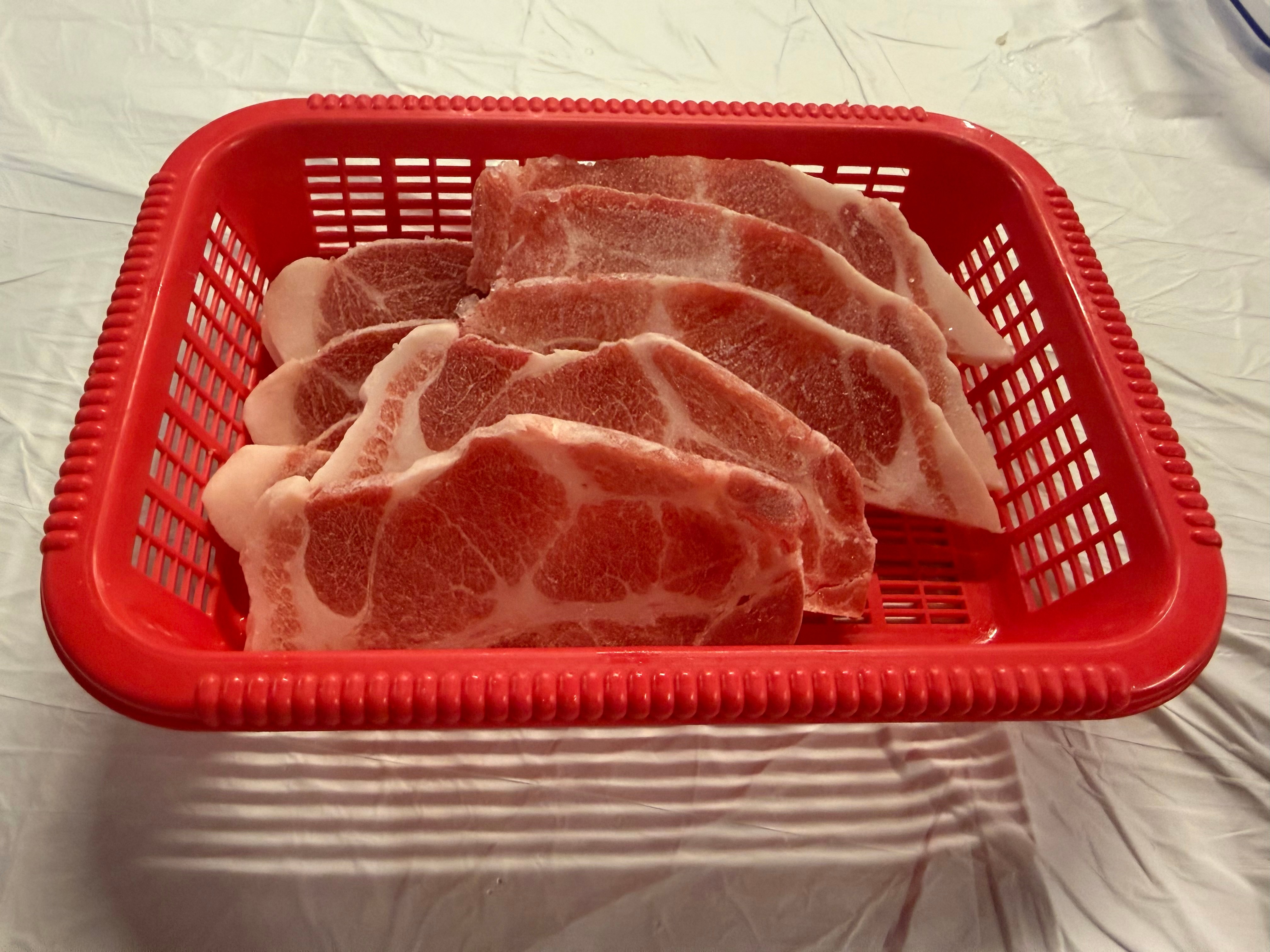 냉동 로스 목살(160g)