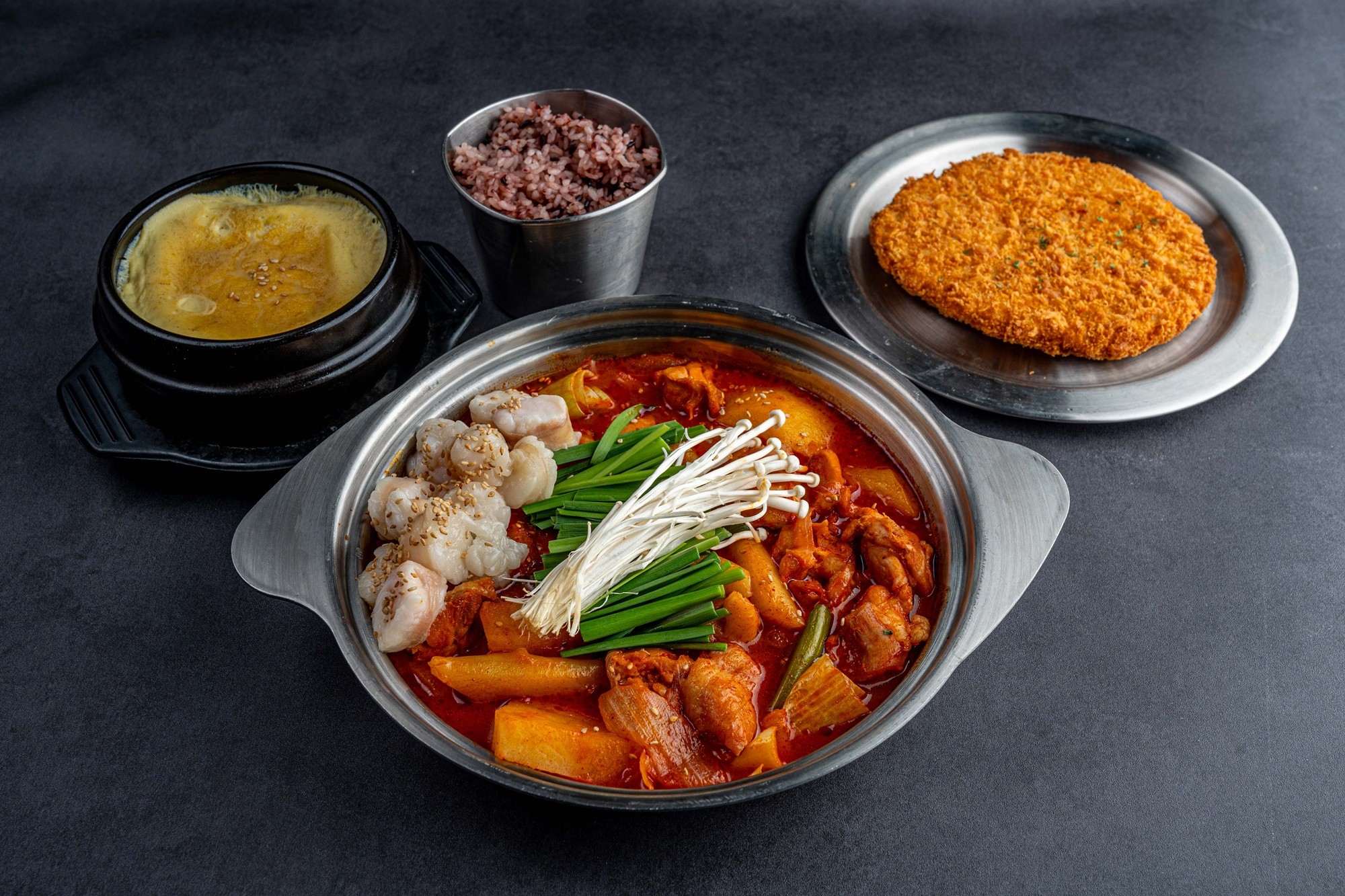 닭볶음탕+왕돈까스 set