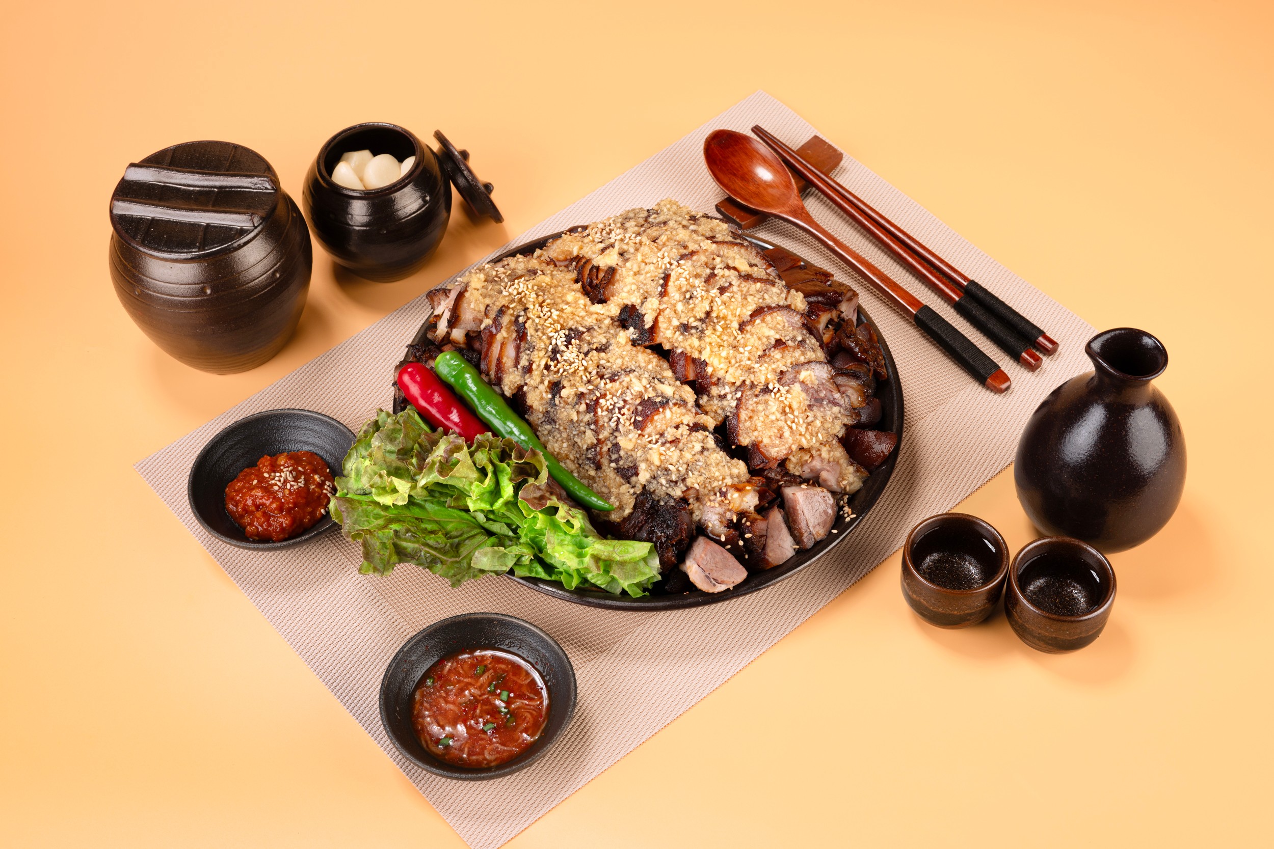 호랭이마늘족발 (소)
