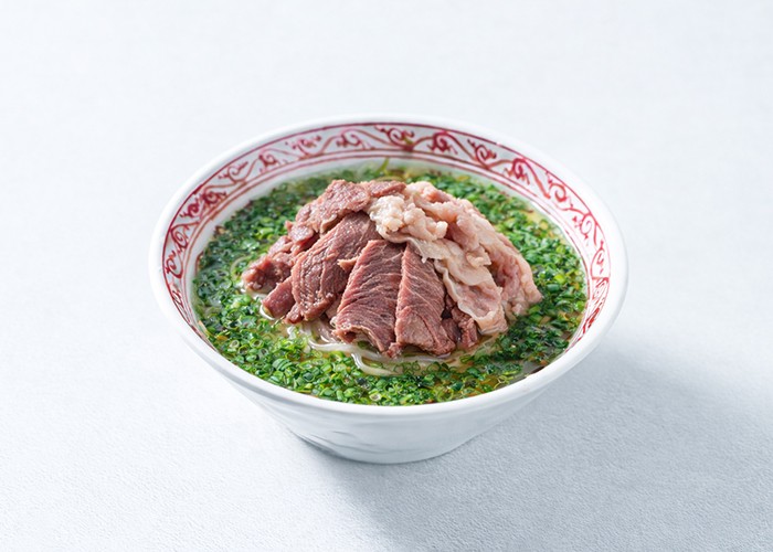 차돌 부채 쌀국수