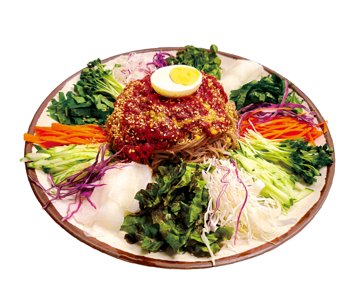 쟁반막국수