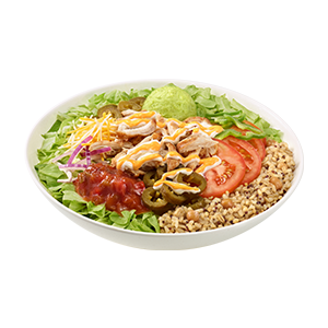 로티세리 치킨 타코 그레인 샐러드