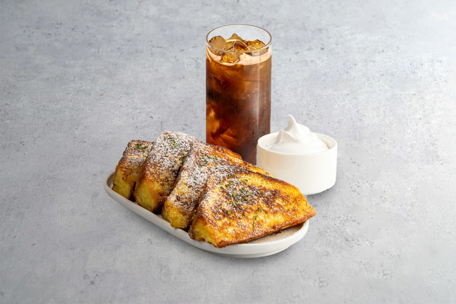 프렌치토스트+아메리카노or아이스티