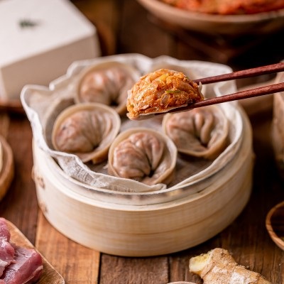 메밀김치만두
