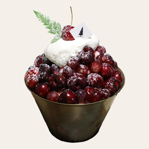 생캔디체리 우유빙수