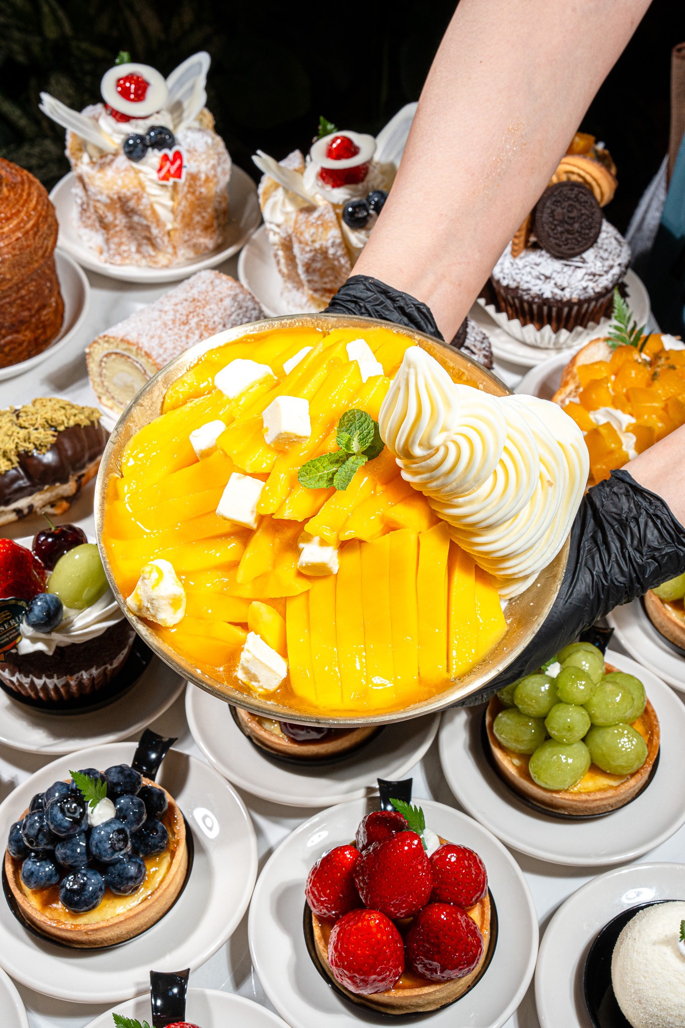생망고 눈꽃빙수(3~4인)
