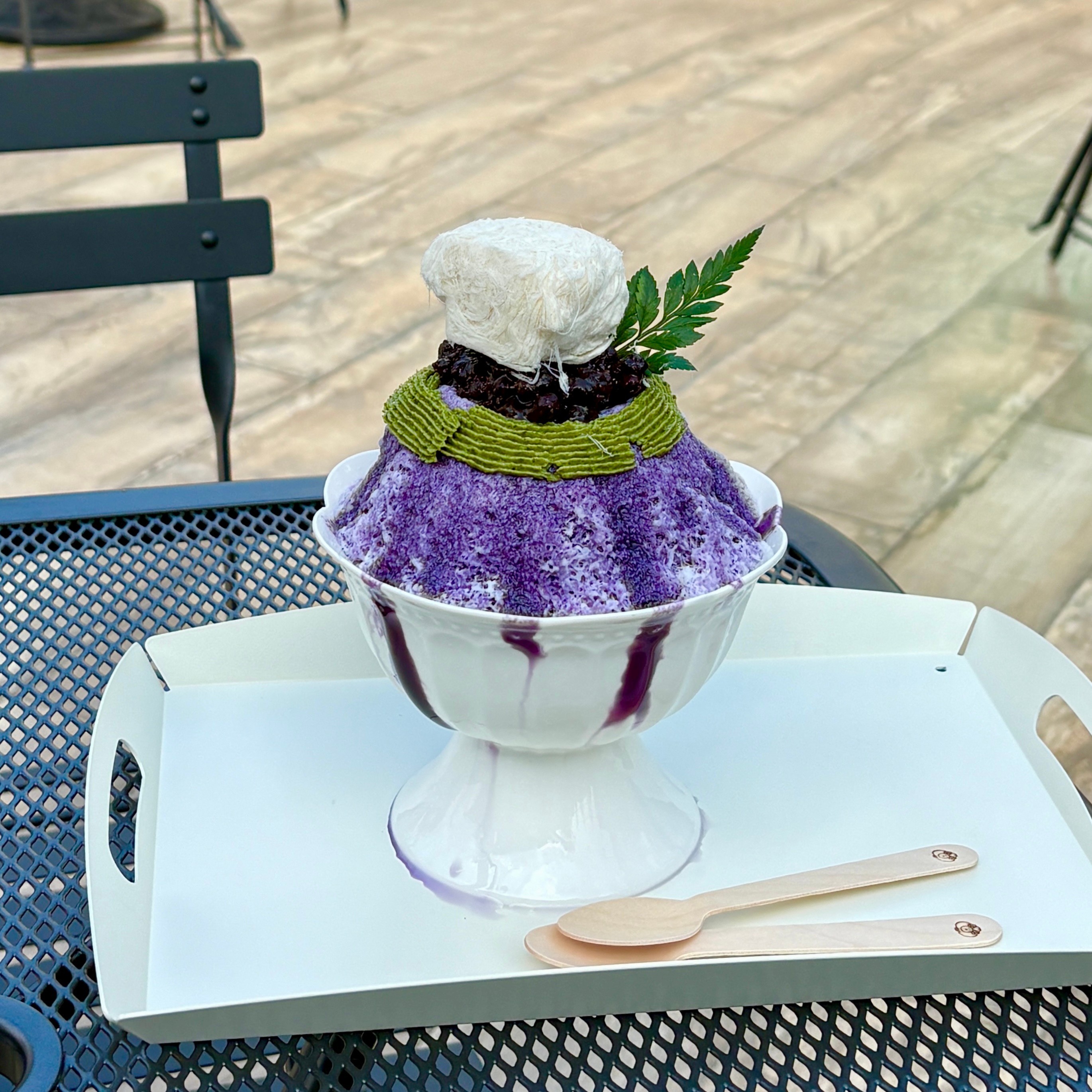 우베 빙수
