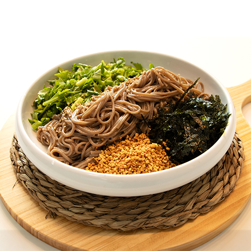 미나리들기름막국수+고기100g*점심