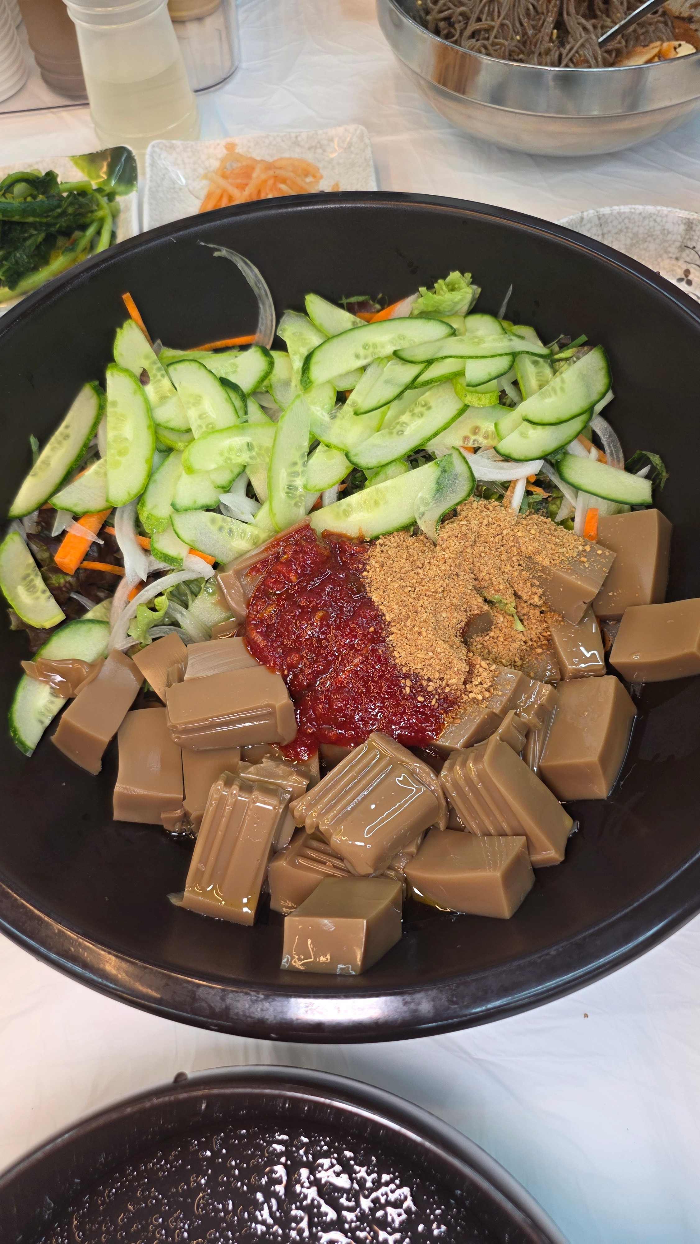 속초맛집 탱글 도토리묵 자존심 쫄깃함