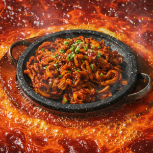 돌판직화쭈꾸미볶음🐙🔥