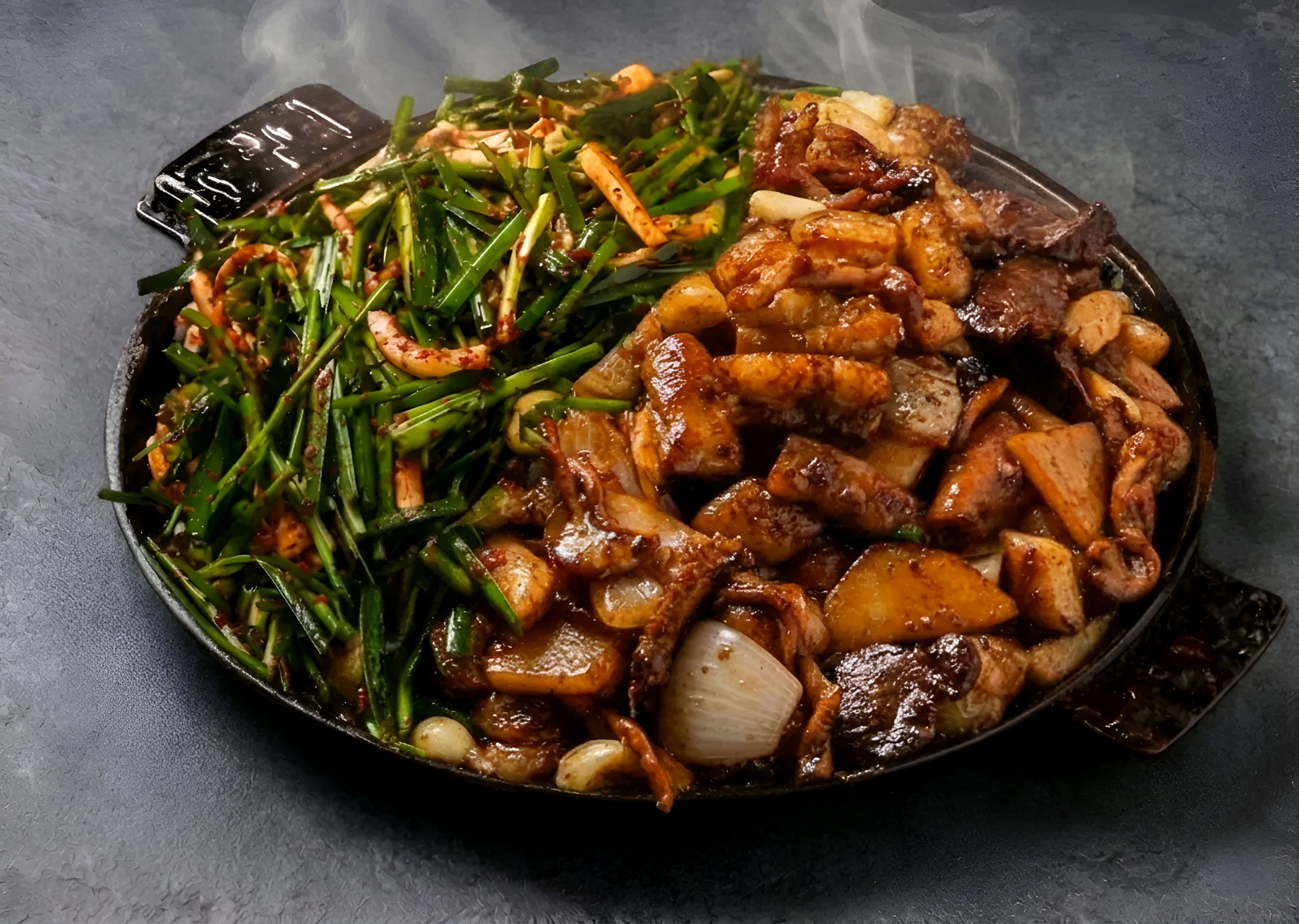 한우곱창모둠 양념구이
