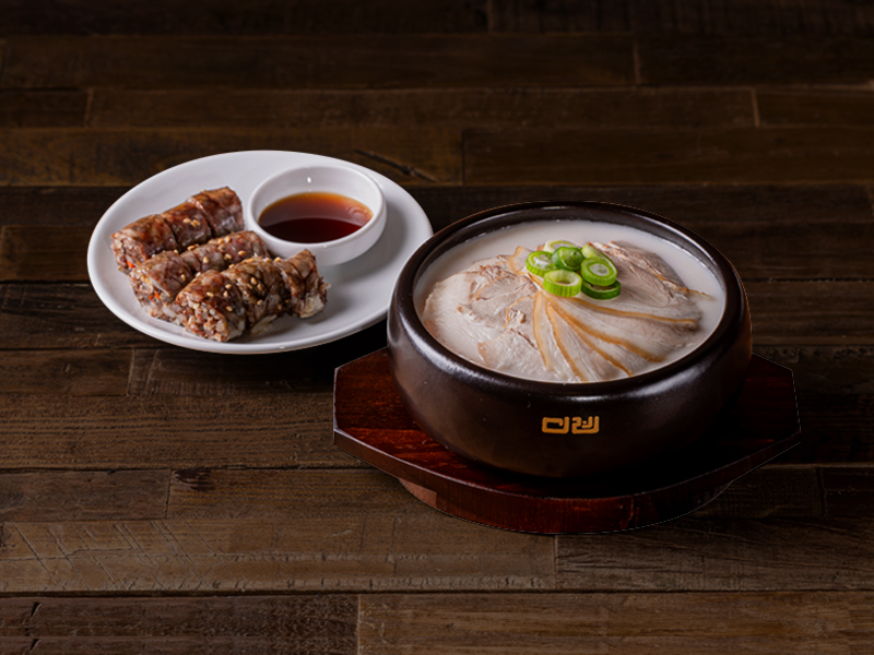 1인세트 A : 국밥+1인 가마솥순대