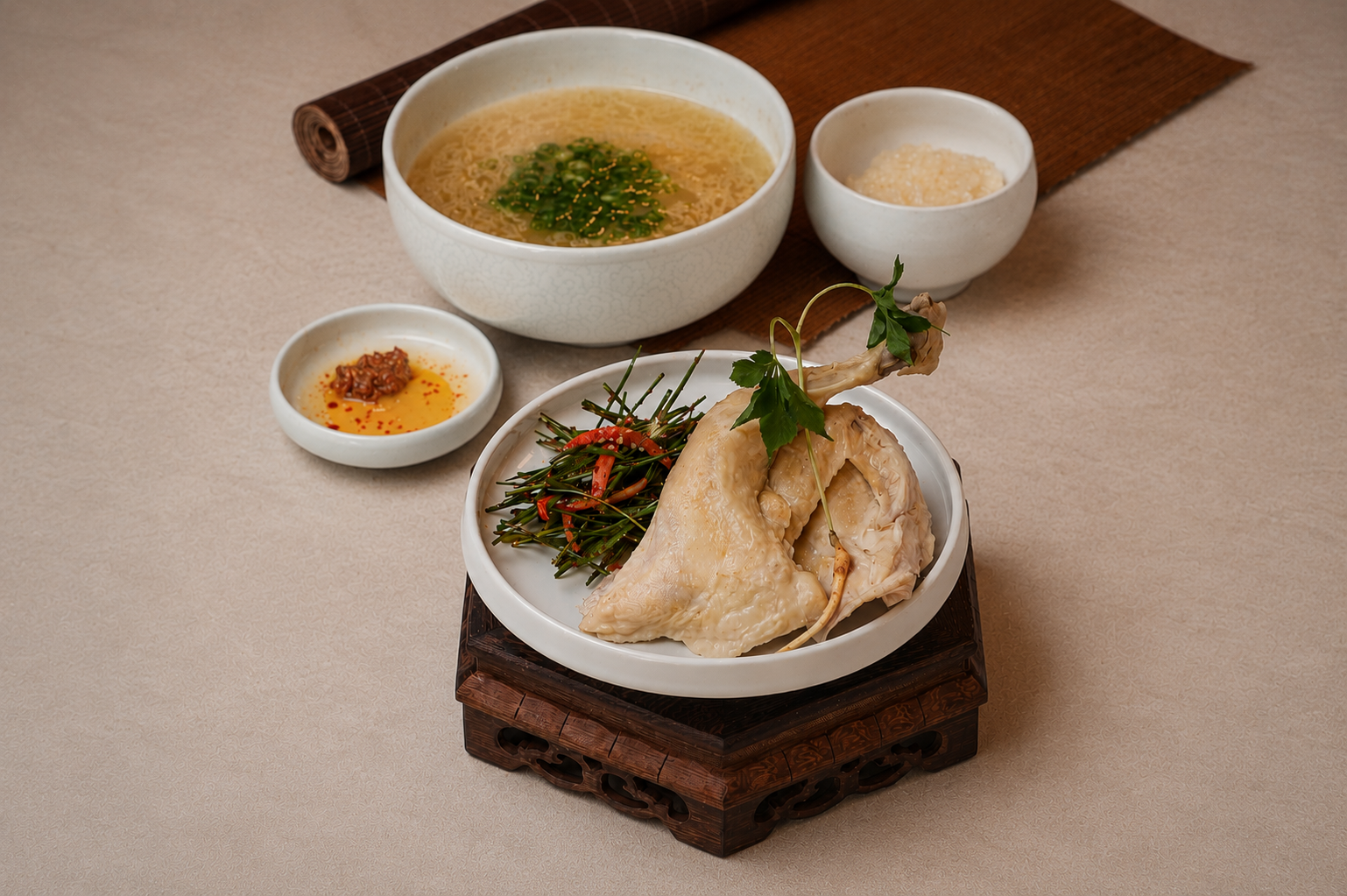 보양 삼계백반