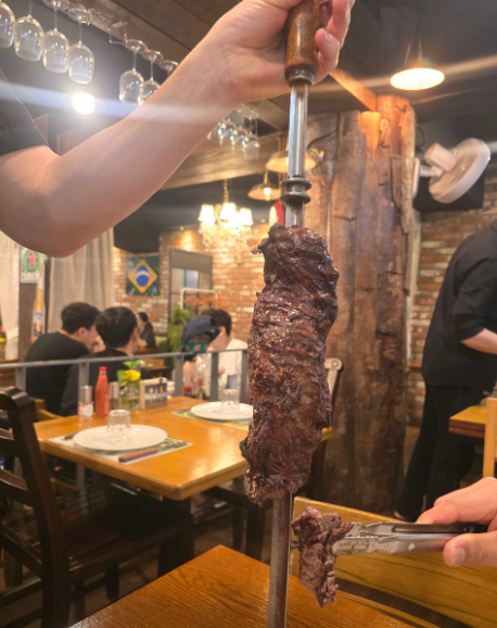 브라질 현지 셰프 테이블사이드 서비스
