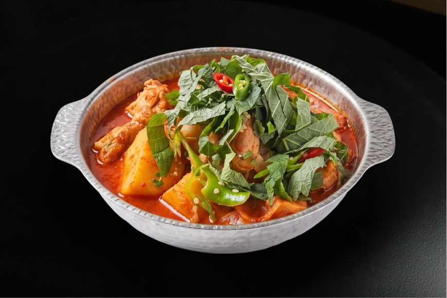 매운 순살 닭도리탕