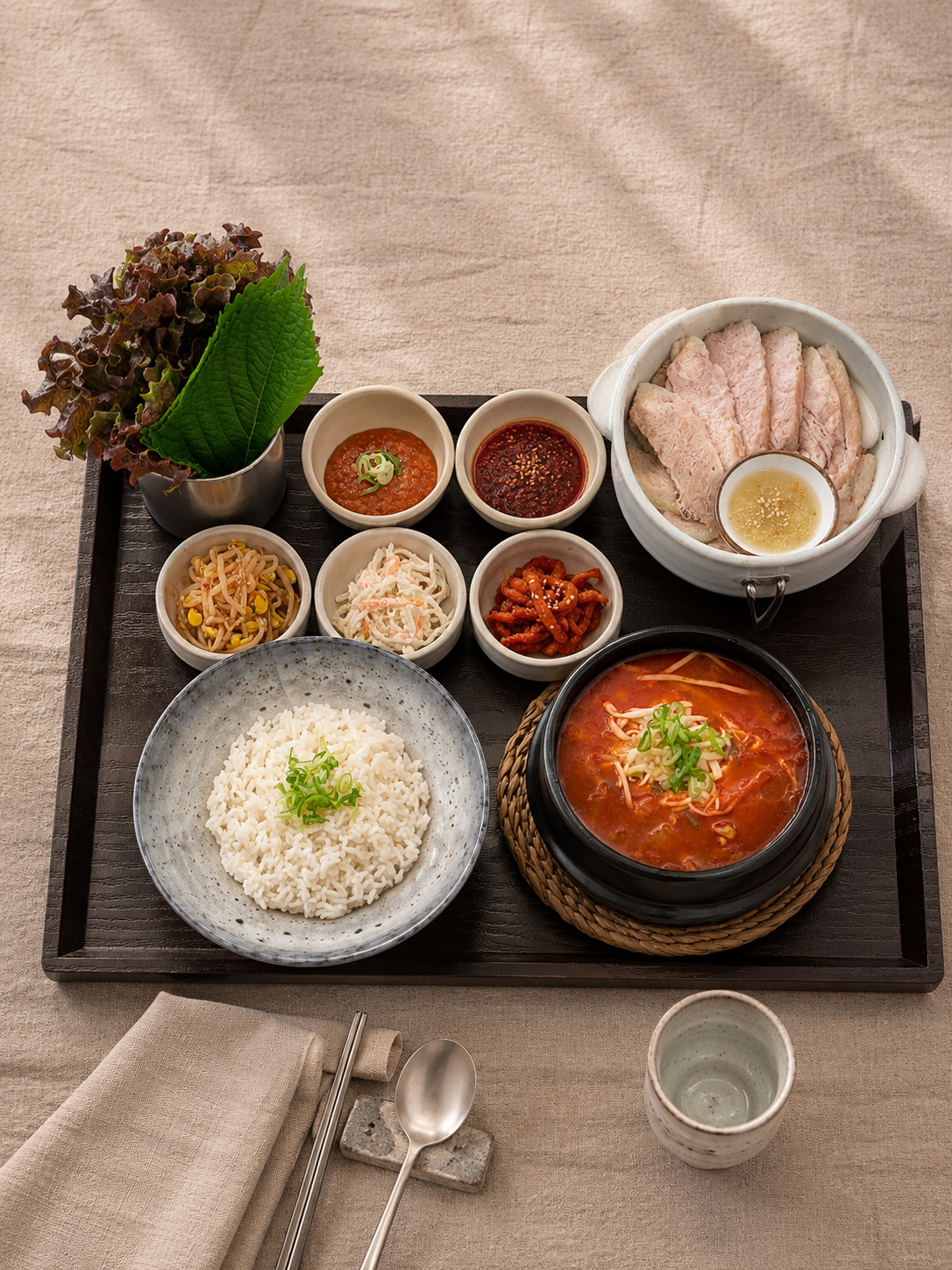 명동보쌈정식-점심특선