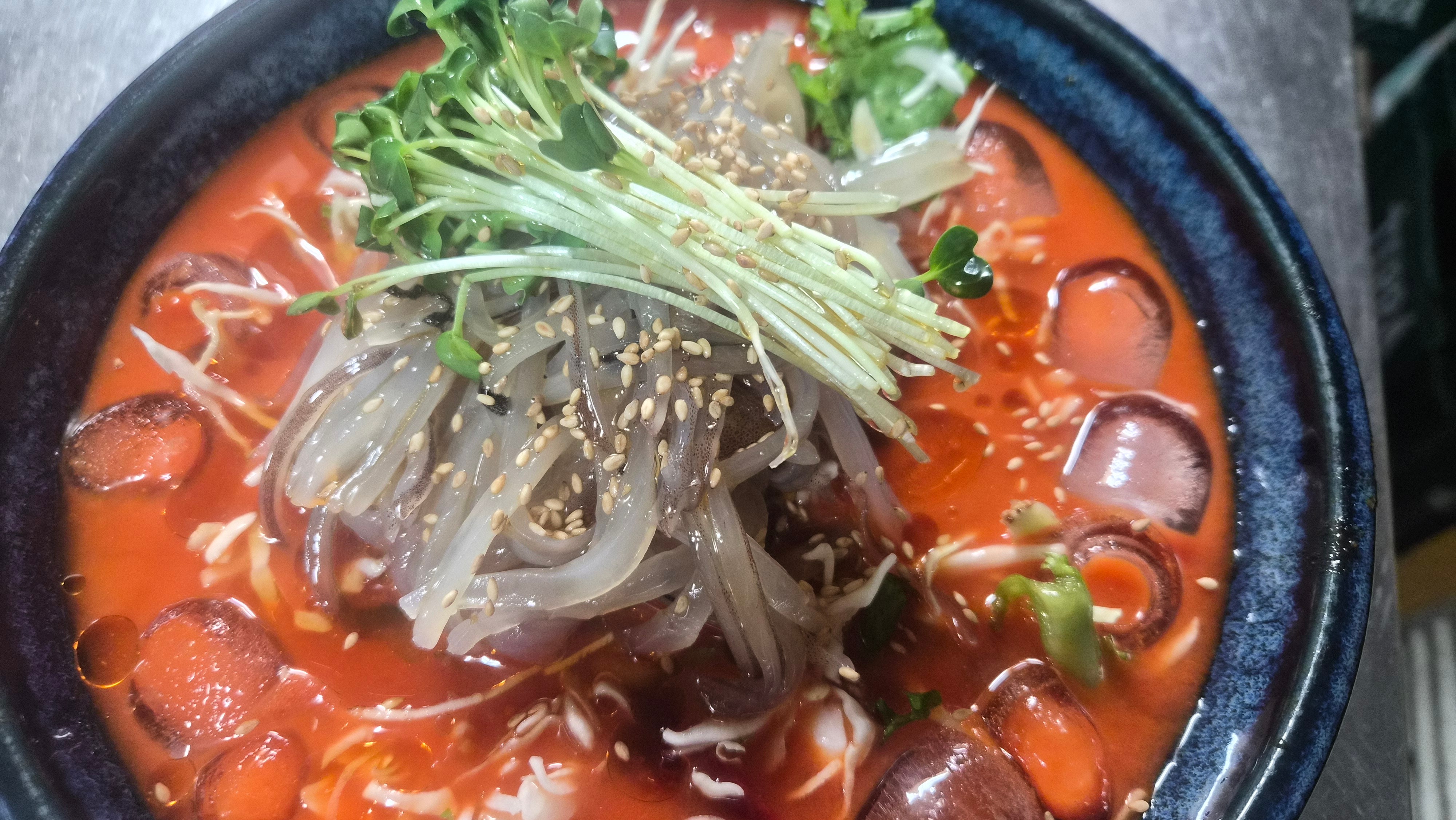 오징어물회