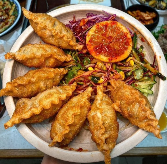 조치원 복숭아 비빔만두