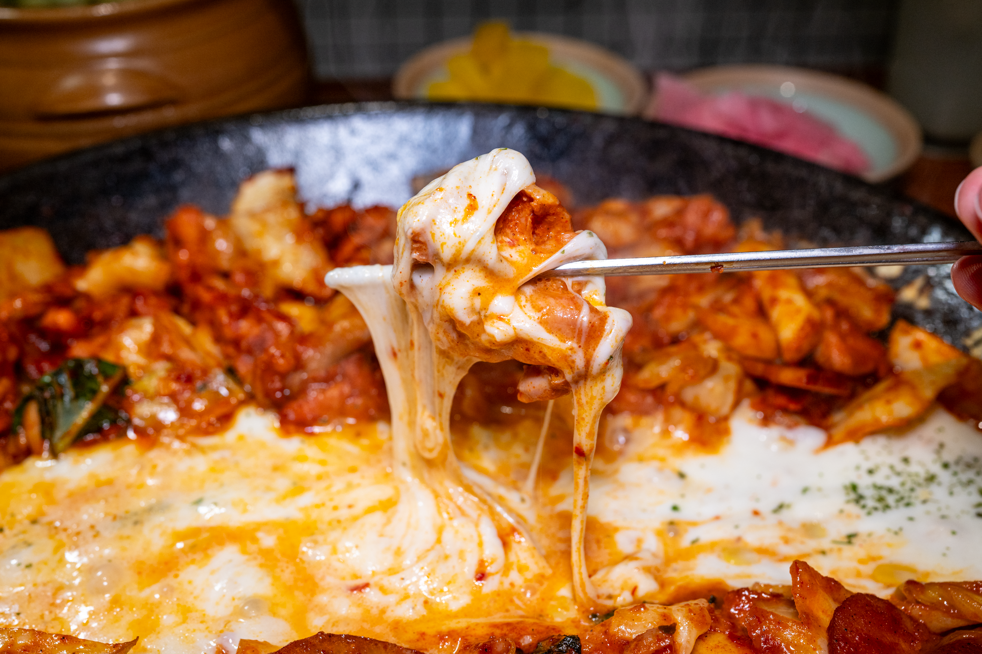 100% 자연산 치즈 닭갈비