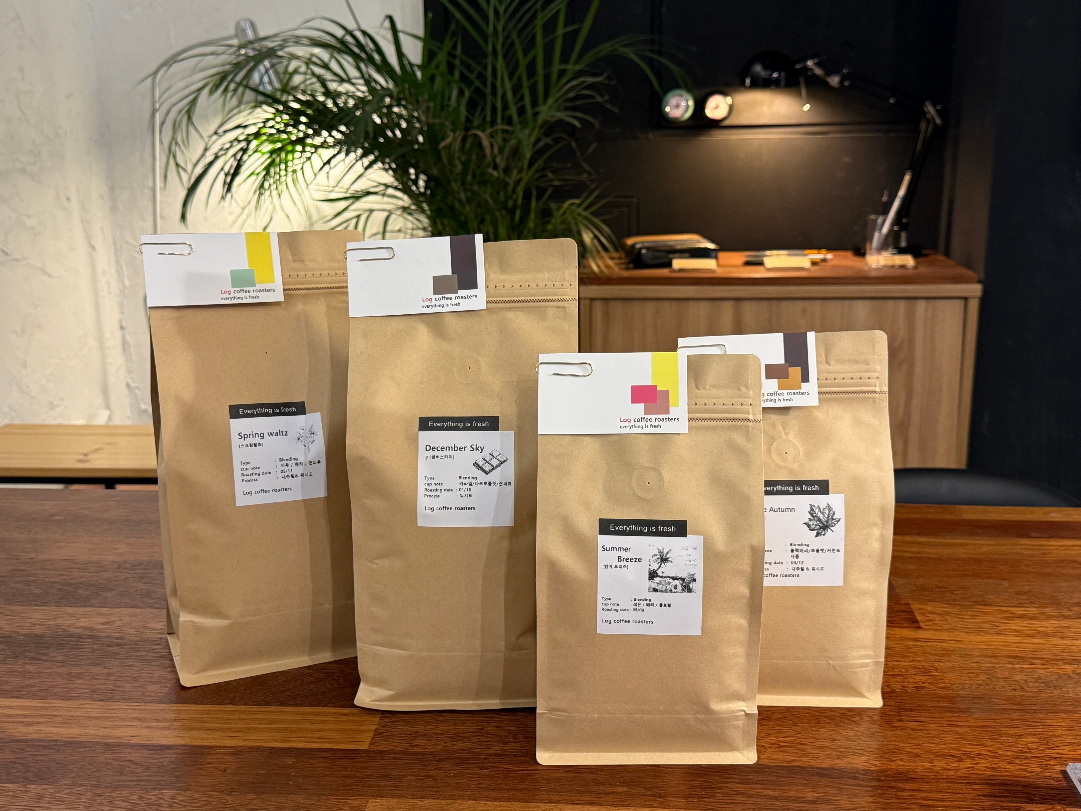 Log coffee roasters