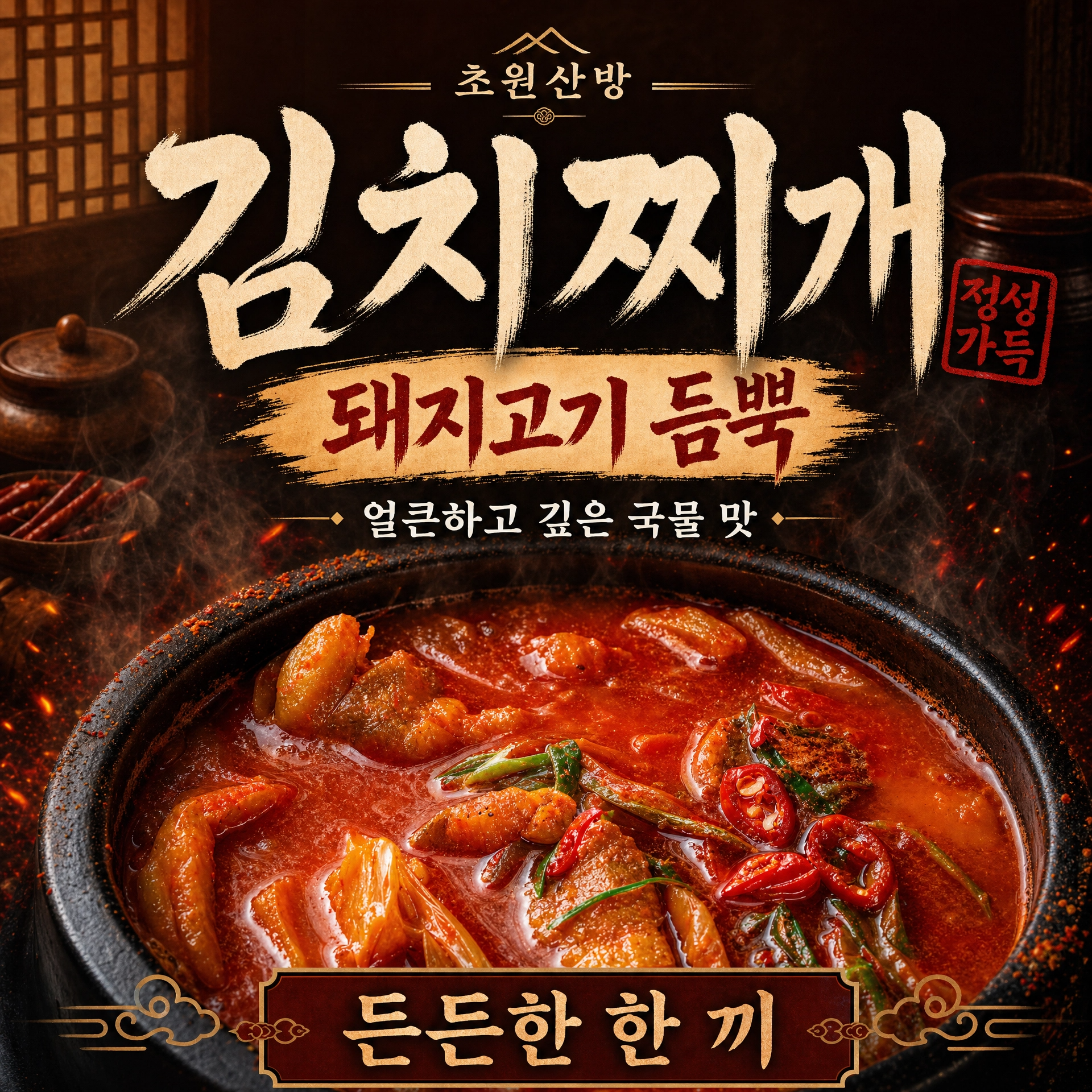 흑돼지 김치찌개