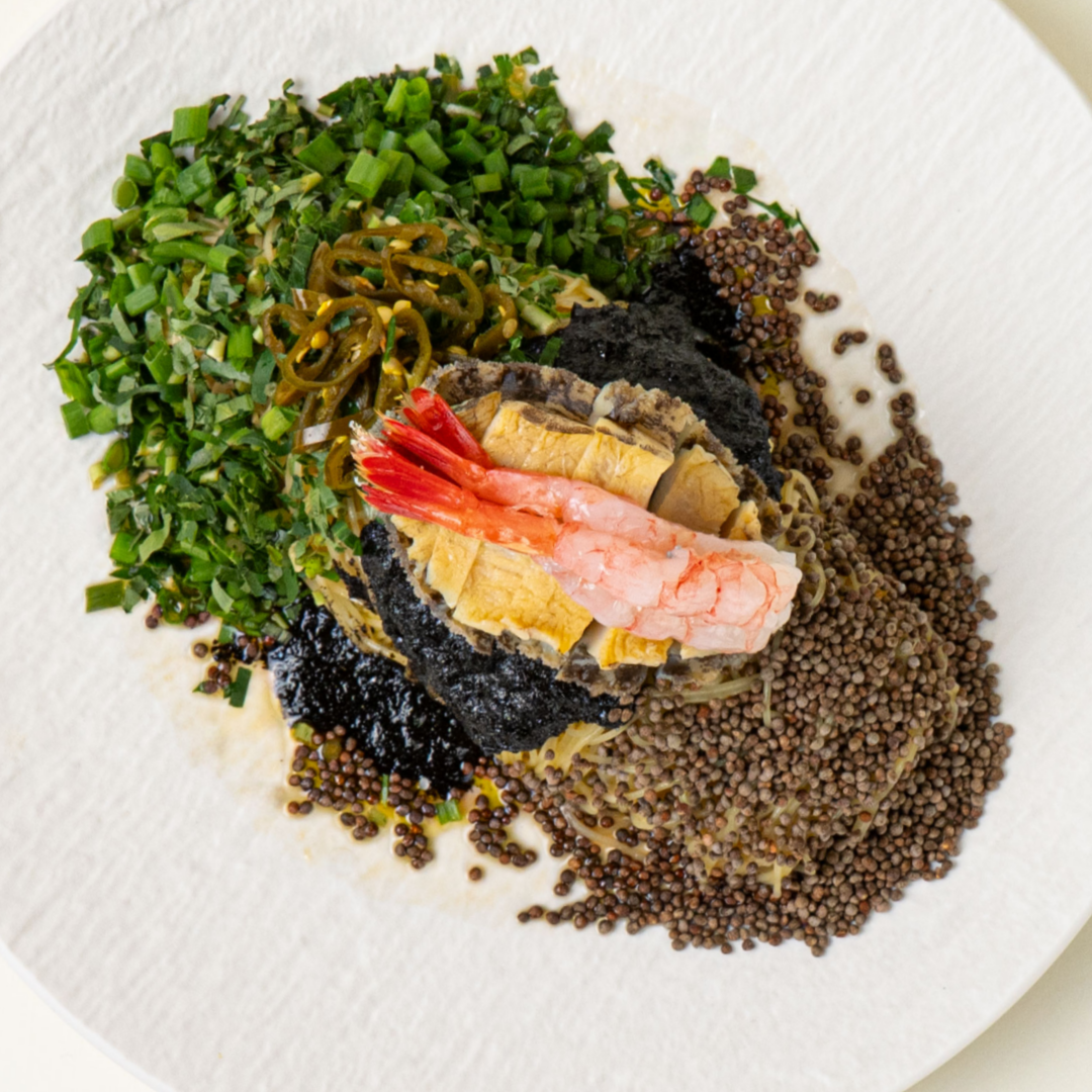 단새우 전복들기름 카펠리니