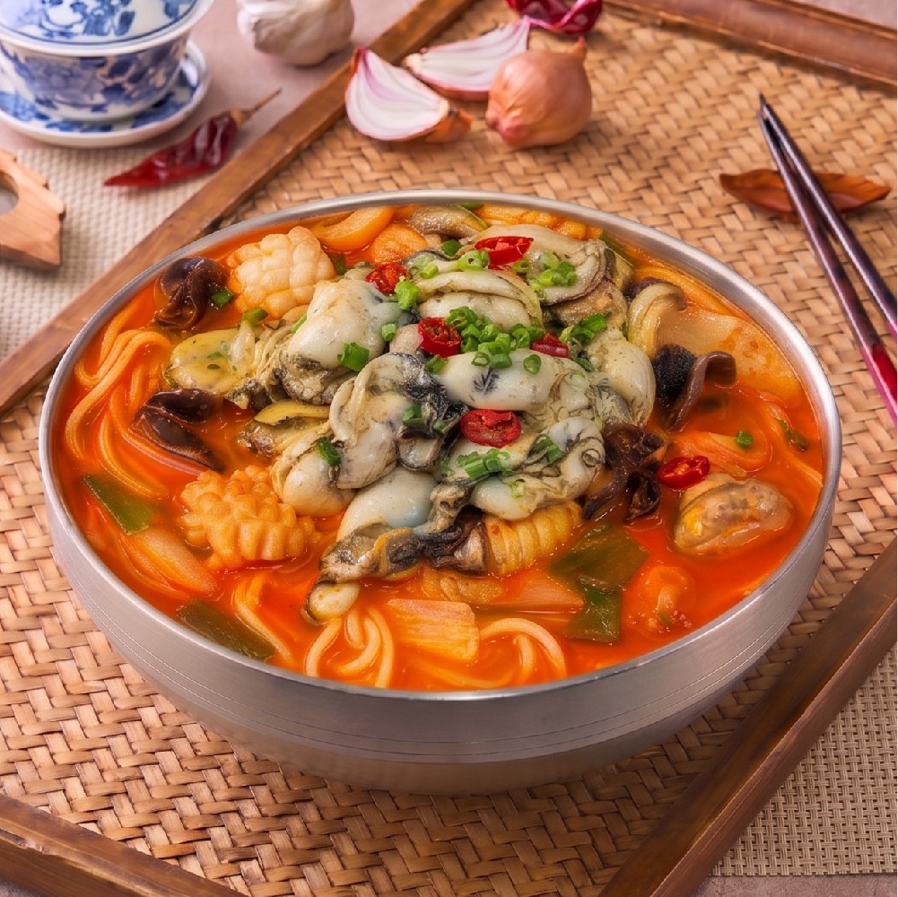 굴짬뽕밥