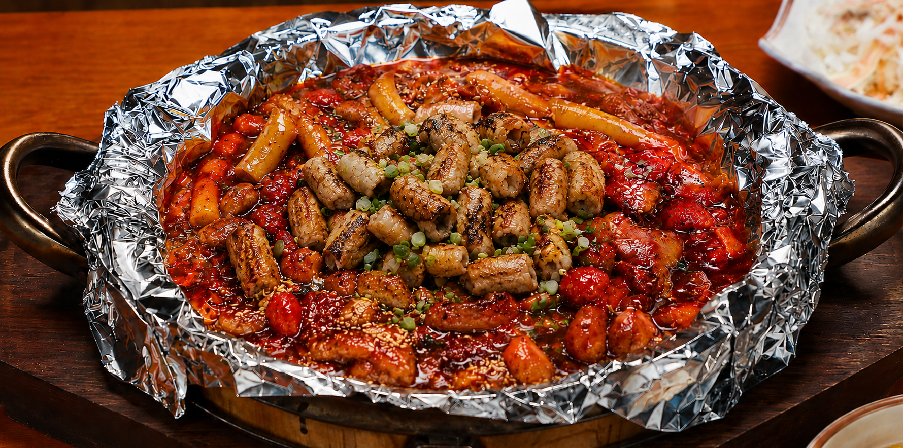소곱창 숯불 양념 바베큐(뼈)