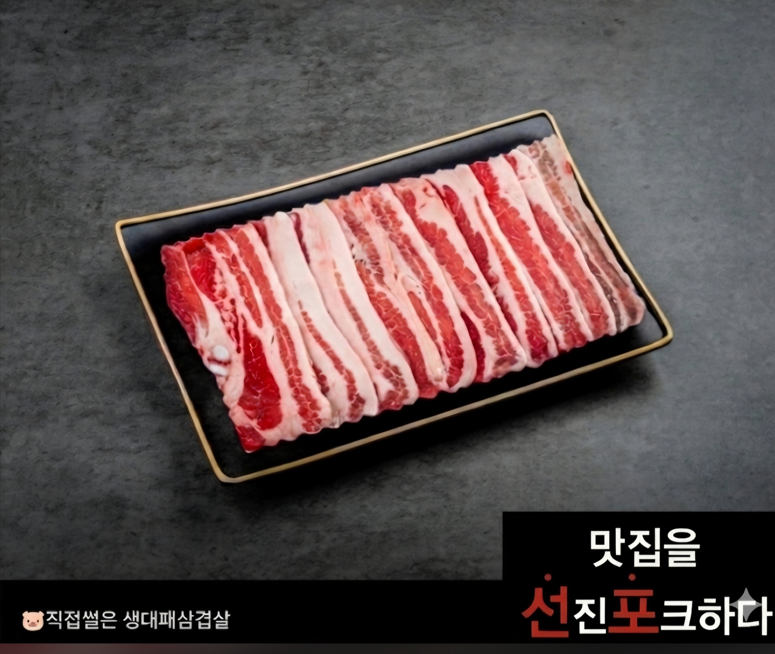 🐷직접썰은 생대패삼겹살