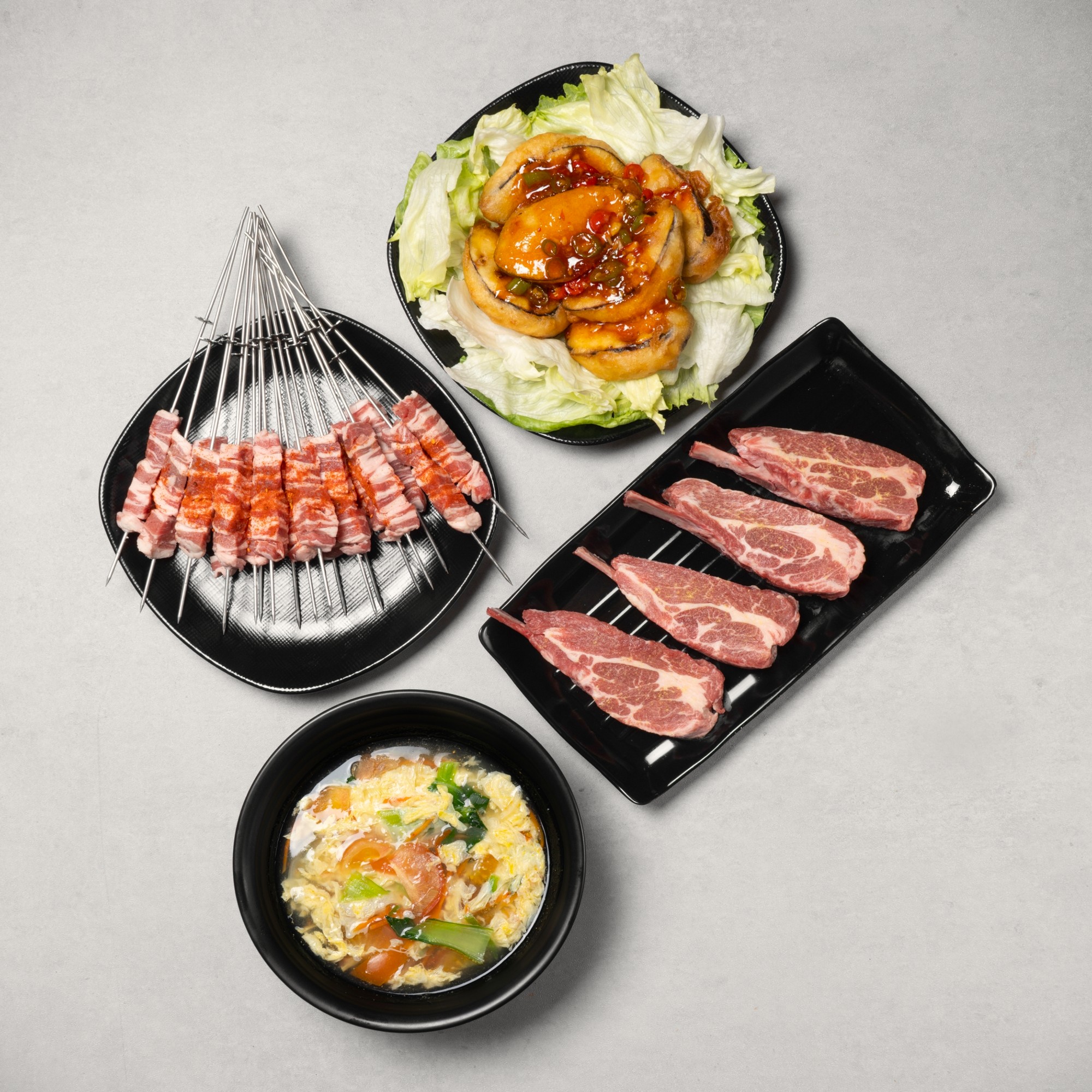 고급양갈비+양꼬치세트