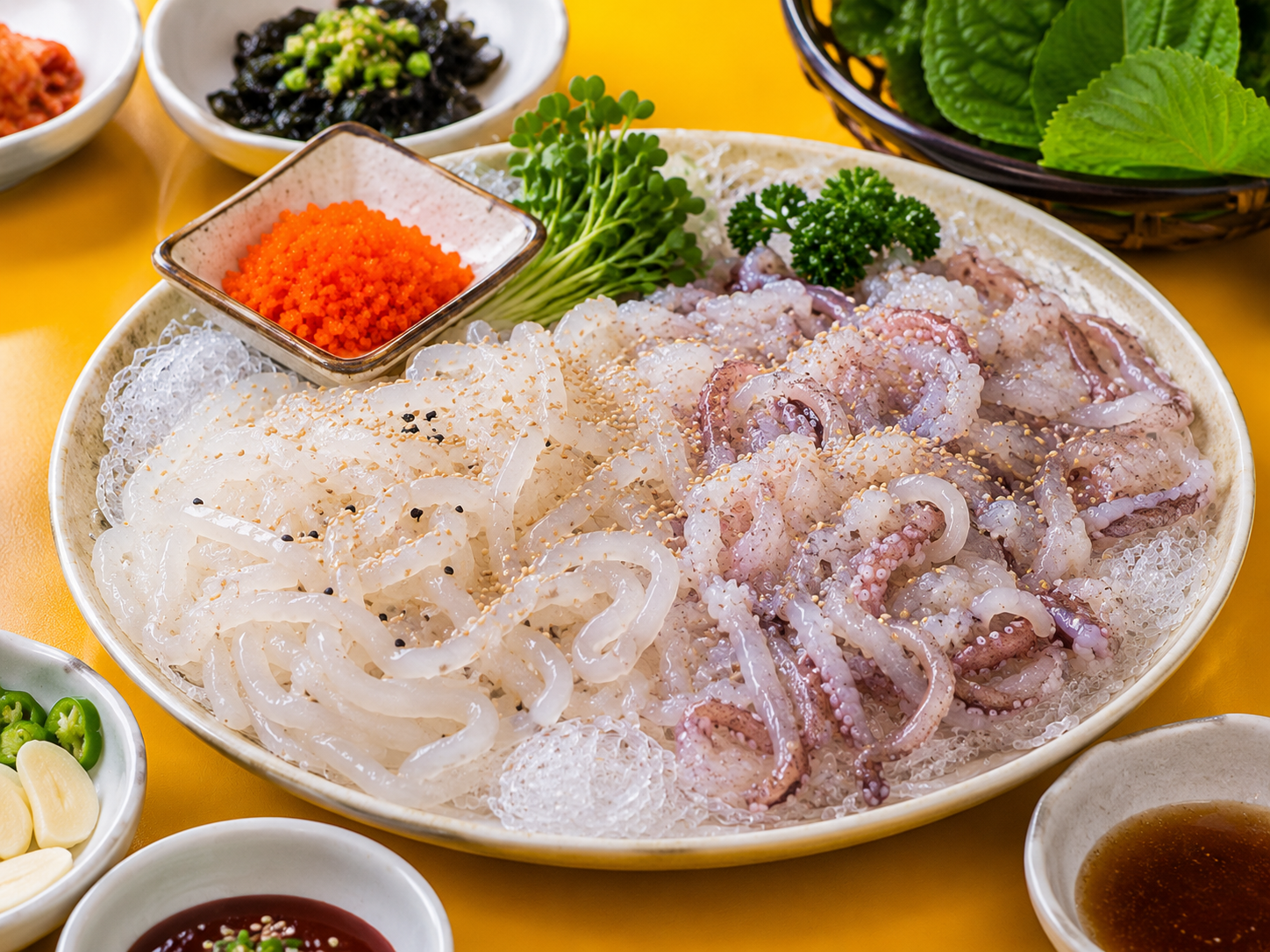 산오징어 회 [여름 제철]