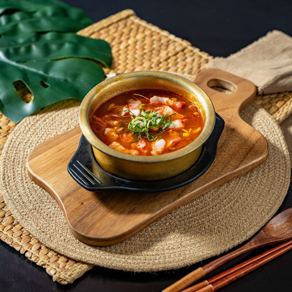 생고기 김치찌개