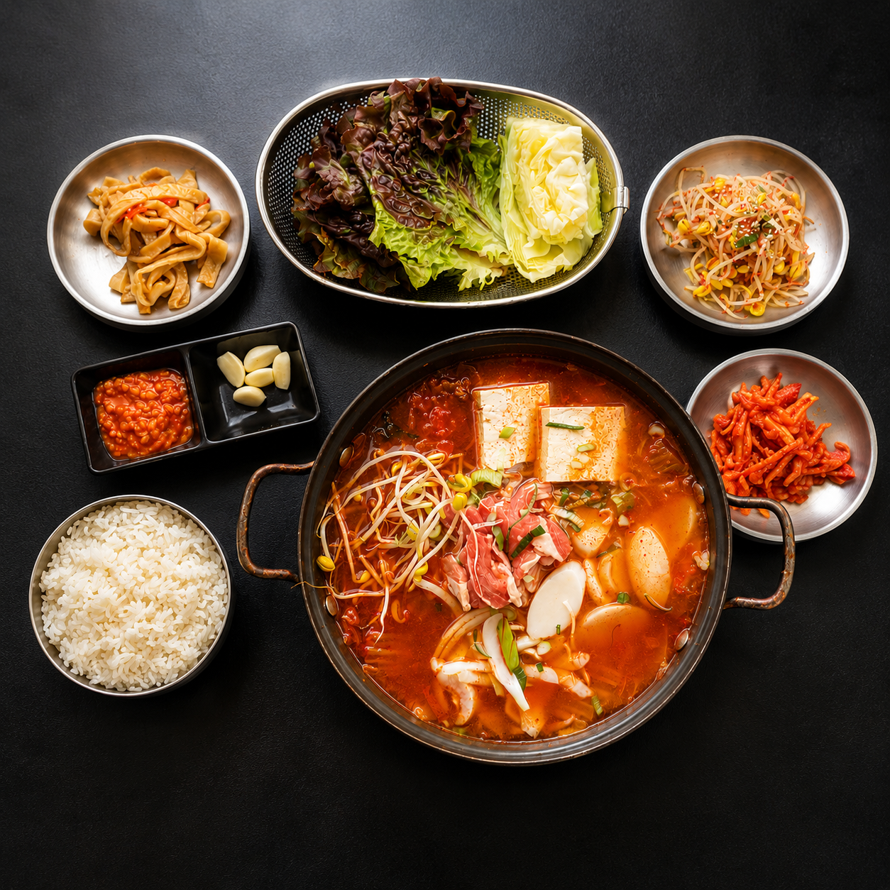 점심 특선 (김치찌개+계란후라이)