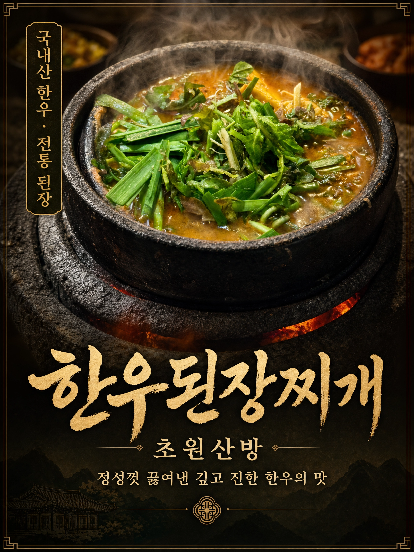 시골 한우 된장찌개