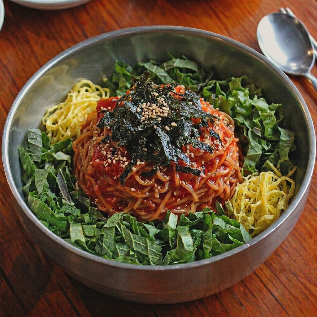 특제양념 비빔국수