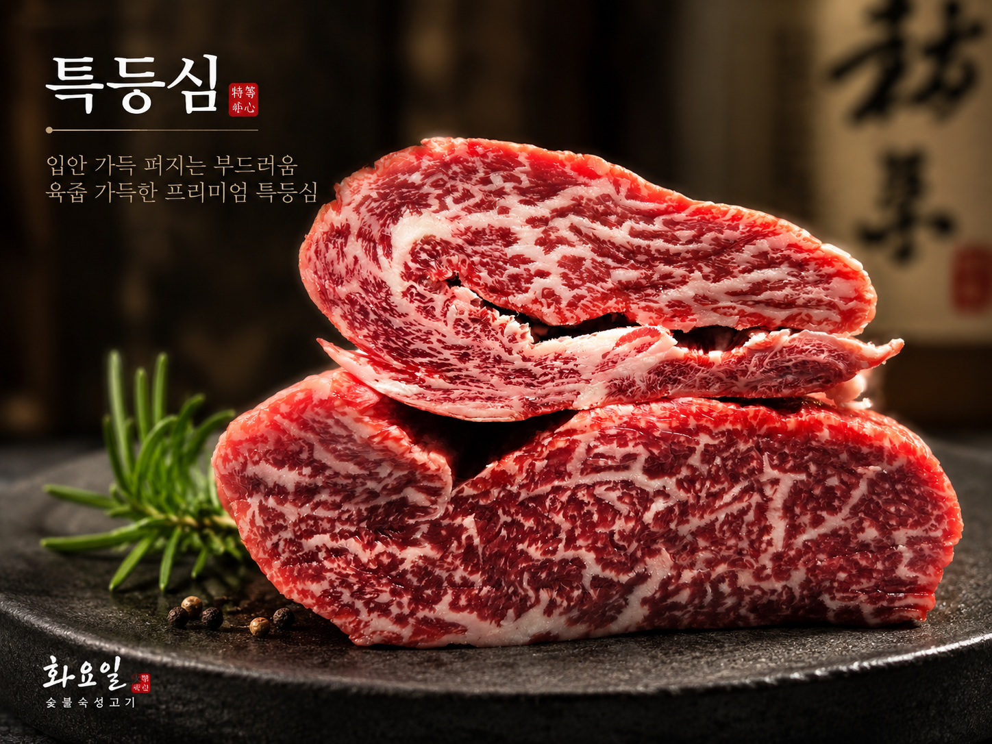 한우1++투뿔 특등심(150g)