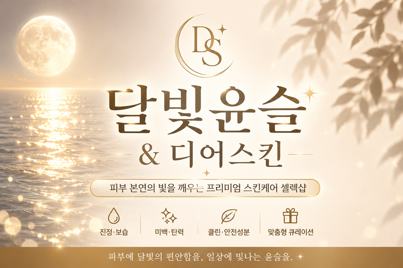 달빛윤슬&디어스킨 대표 이미지