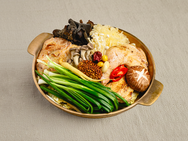 궁중 삼계전골(2인)(저녁특선)