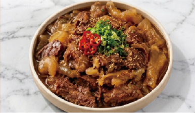 아롱사태 스지조림